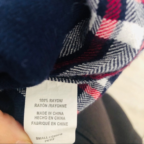 Rails Hunter Red/White/Blue Flannel - Picture 5 of 5
